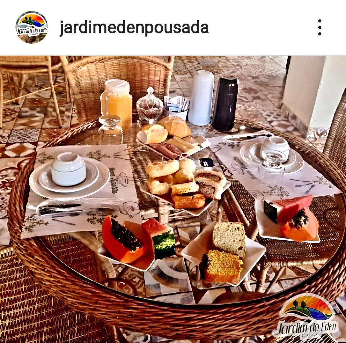 סנטנה דו ריאשו Pousada Jardim Do Eden מראה חיצוני תמונה